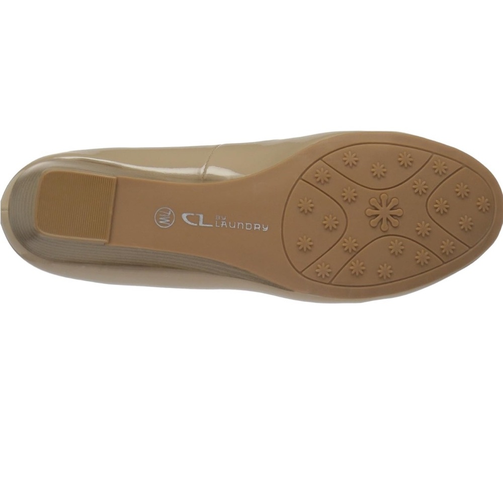 Chinese Laundry Marcie Women's Nude Patent Wedges - Picture 5 of 11